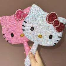 Bling HK Mirror (all red, pink cheetah left in stock) image 2