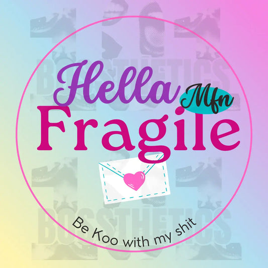 Hella fragile sticker image 0