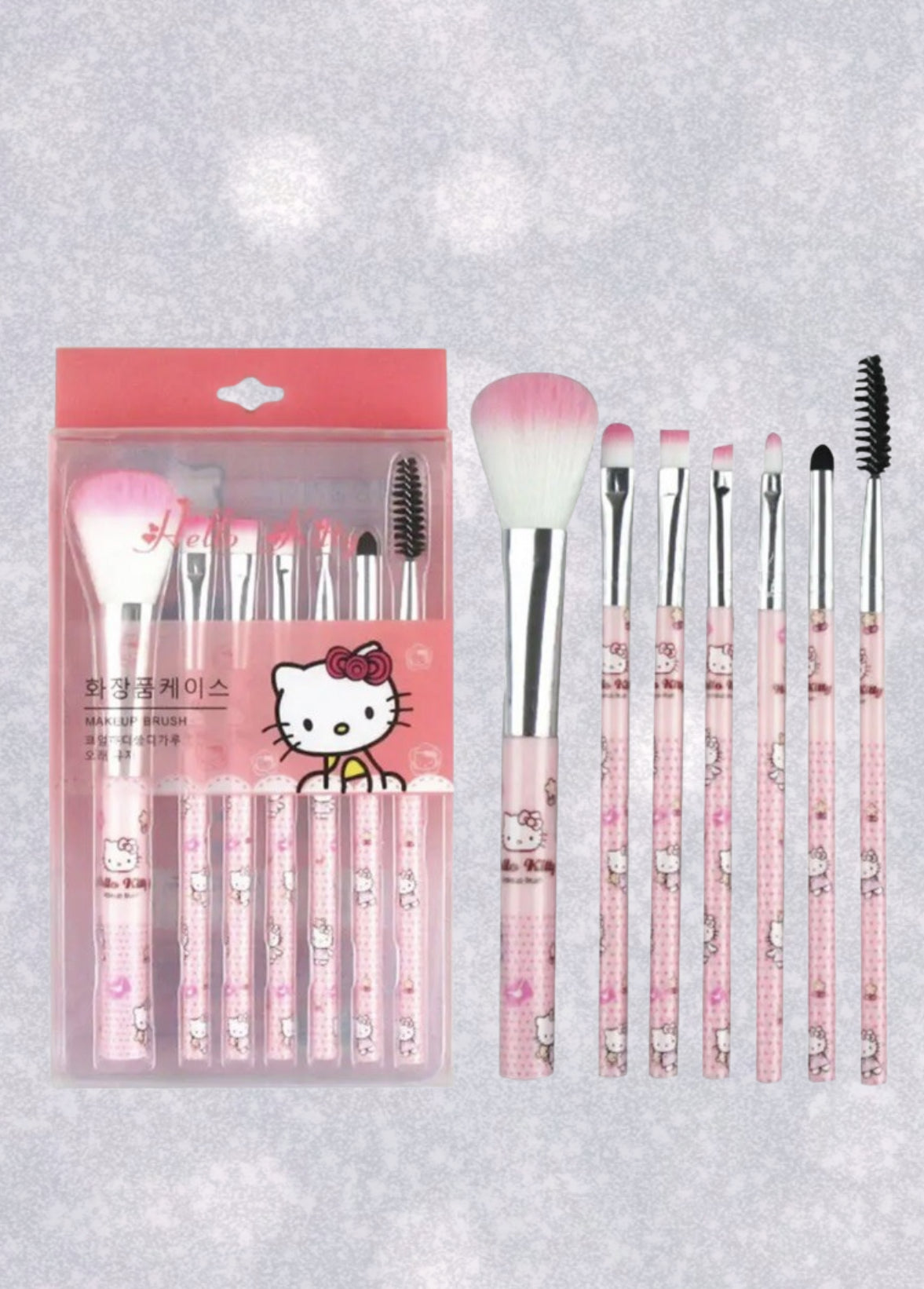 Kawaii make up brush set 7 pieces   image 0
