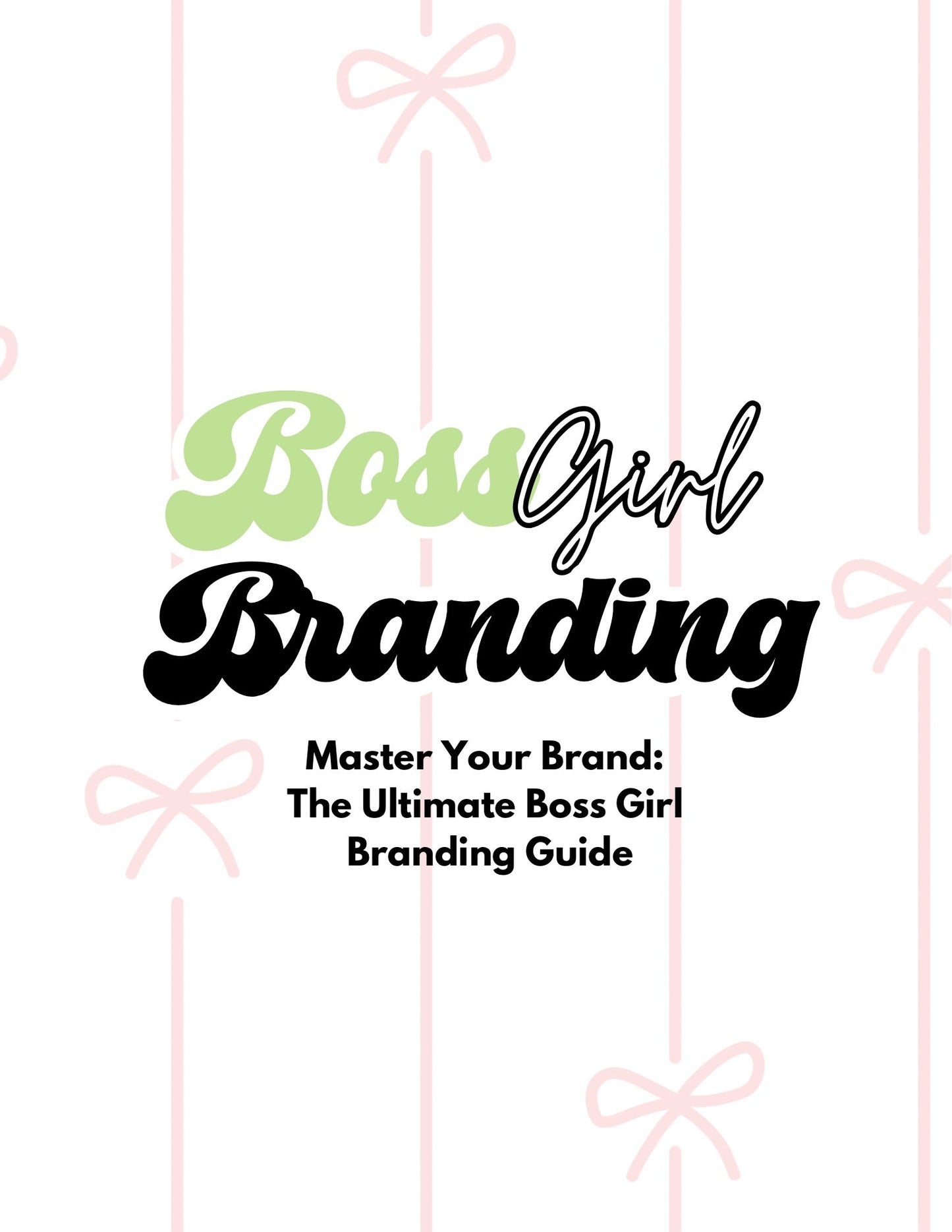 Boss Girl Branding E-Book