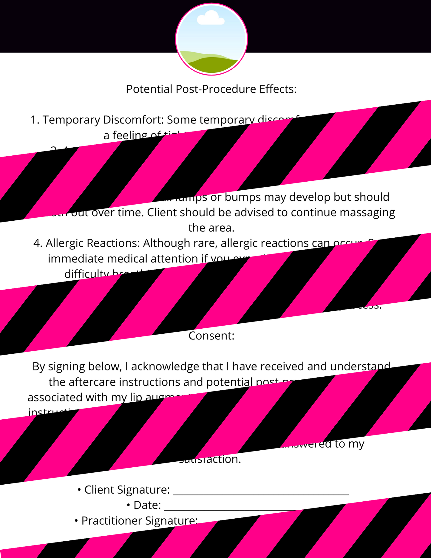 Additional Consent Form